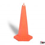 مخروطی ترافیکی 65 سانتی - مخروطی شش ضلعی