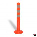 استوانه ترافیکی - استوانه ایمنی - شبرنگ پارچه ای