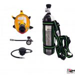 سیستم تنفسی فرار SCBA حمایلی BVF/A 1303C برند اسپاسیانی SPACSIANI