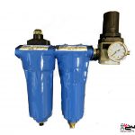 فیلتر یونیت دو نفرهSPASCIANI برای تصفیه هوا کمپرسورهای صنعتی