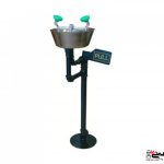 چشم شوی اضطراری پایه دار کربن استیل با راهبری دستی مدل 450CS