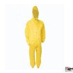 لباس عملیاتی یکسره مقاوم به مایعات شیمیایی کلاهدار Nylprene