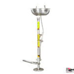 چشم شوی ایمنی پدالی پایه دار استنلس استیل مدل SS 316-G40 E/F