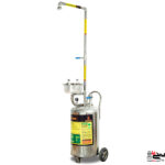 دوش و چشم شوی ایمنی مخزن دار قابل حمل استیل مدلSS304-68L-PSH