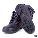 کفش کار مهندسی و کارگری ساق بلند و چرم مردانه پاتن مدل لیونا