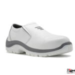 کفش ایمنی کار مردانه و ساق کوتاه ارک مدل اپنکا TPU کشی سفید
