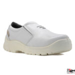 کفش ایمنی کار مهندسی ساق کوتاه مردانه ارک مدل اپنکا کشی سفید