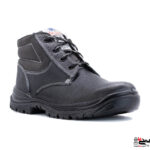 پوتین ایمنی مهندسی و کارگری ساق بلند چرمی مردانه ارک مدل رخش