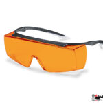 عینک ایمنی کار مهندسی یووکس Uvex مدل Super F OTG سری 9169615