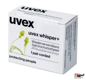گوشی ایرپلاگ ایمنی 3 پله Uvex مدل Whisper + سری 2111238