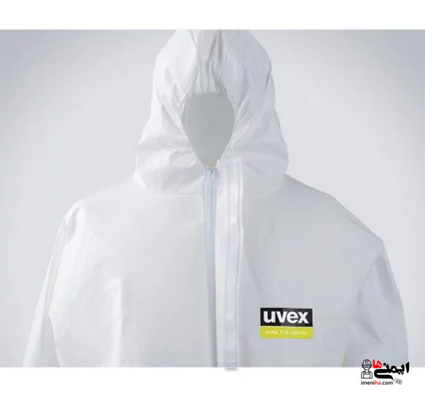 لباس یکبار مصرف یووکس Uvex مدل Chemical Protection Suit 5/6 Classic