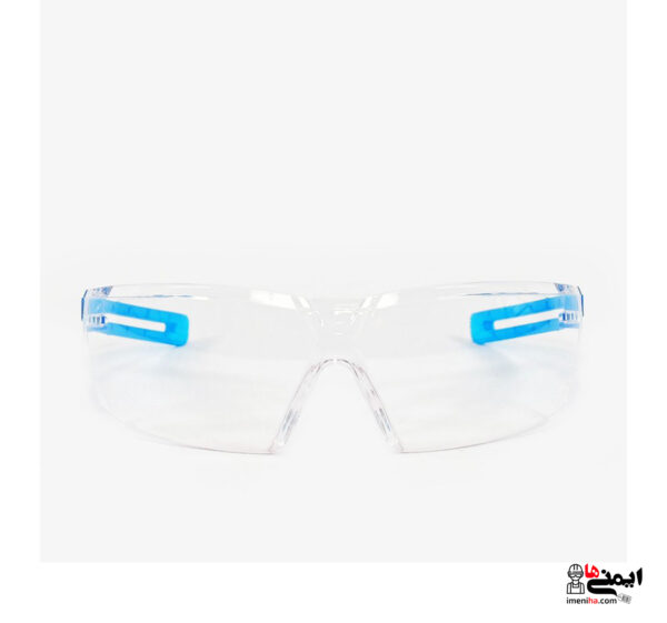 نمای جلویی عینک ایمنی پزشکی Uvex x-fit safety spectacles 9199265
