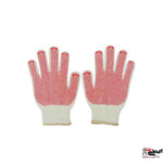 دستکش بافتنی خالدار پوشا