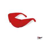 عینک ایمنی لنز قرمز توتاص AT116