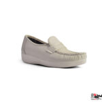 کفش اداری زنانه سفید پای آرا